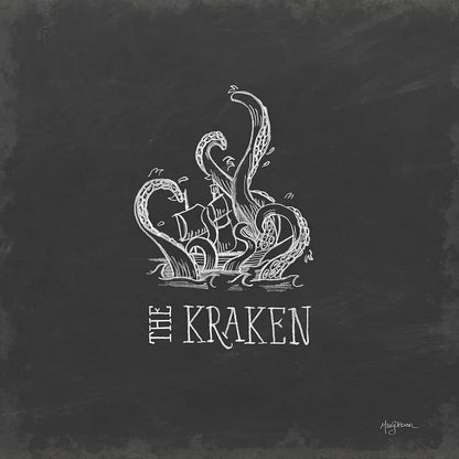 Mythical Map II by Mary Urban. SKU 30733a. Archival Giclee Fine art print for wall decor.