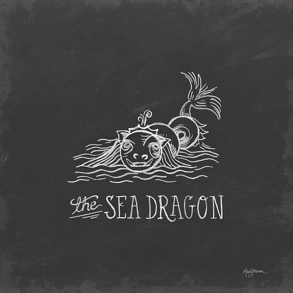 Mythical Map V by Mary Urban. SKU 30736a. Archival Giclee Fine art print for wall decor.