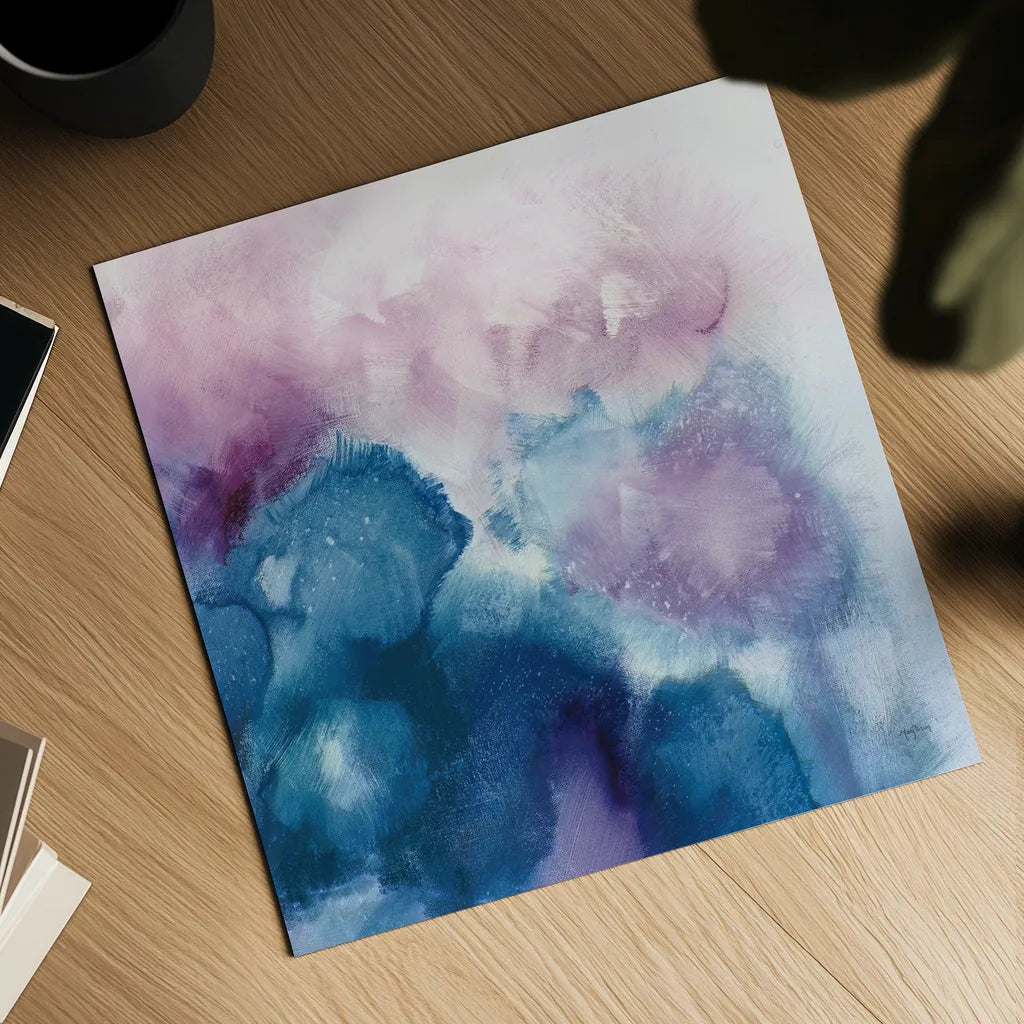 Nebula I Crop by Mary Urban. Shown as a detailed flat fine art print, highlighting archival giclee quality. Available as an archival giclee rolled canvas, fine art paper, or poster print. SKU 35921a.