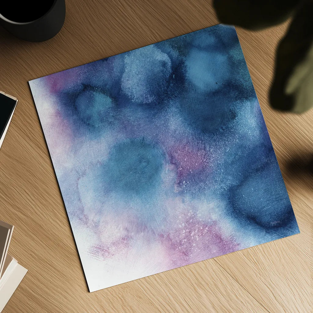 Nebula II Crop by Mary Urban. Shown as a detailed flat fine art print, highlighting archival giclee quality. Available as an archival giclee rolled canvas, fine art paper, or poster print. SKU 35922a.