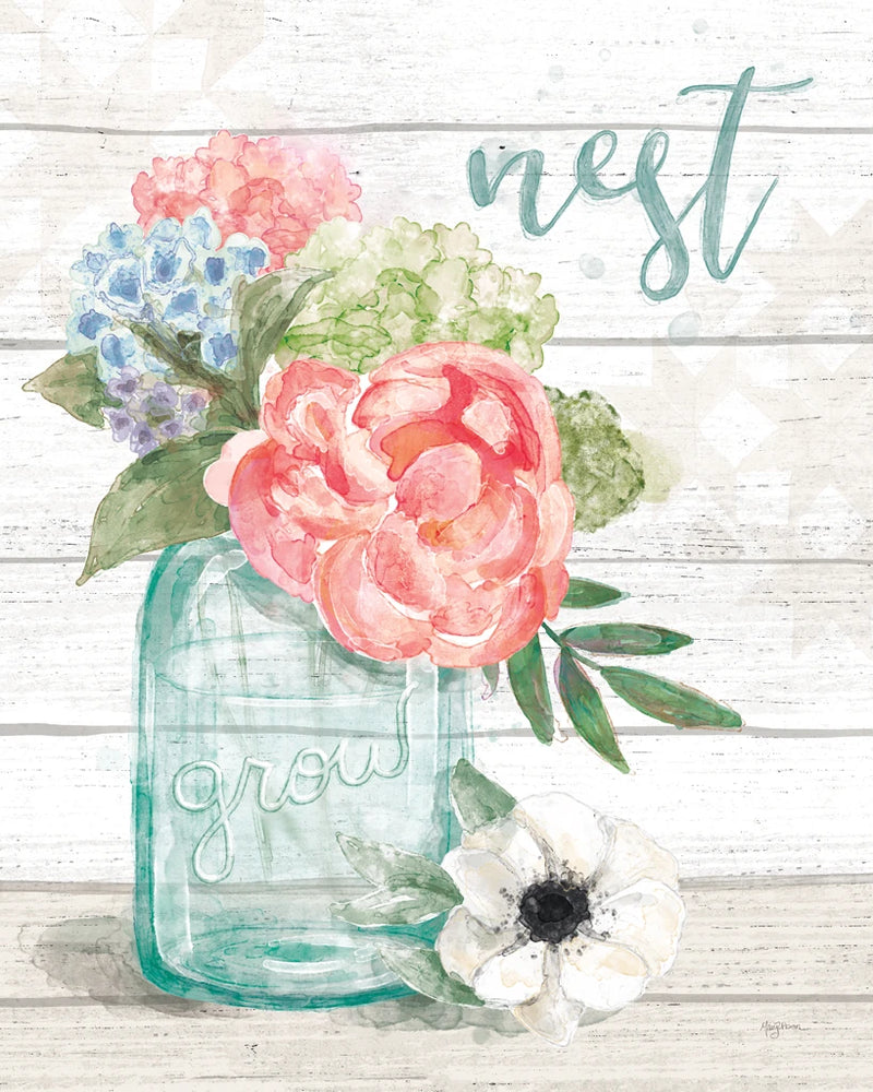Pastel Flower Market II by Mary Urban