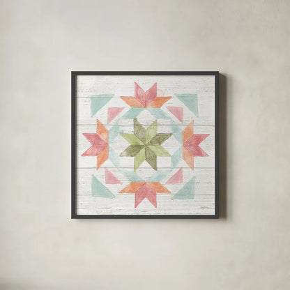 Pastel Flower Market XI by Mary Urban. Shown in a sleek black glass frame for a contemporary gallery look. Available as an archival giclee rolled canvas, fine art paper, or poster print. SKU 54126a.