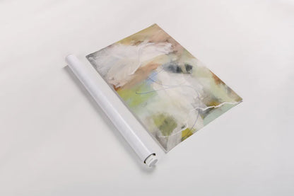 Possibilities II Light by Mary Urban. shown as a rolled paper print. Available as archival giclee rolled canvas, fine art paper, or poster print. SKU 79819h.