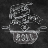 Retro Bakery Chalk III by Mary Urban. SKU 19851a. Archival Giclee Fine art print for wall decor.