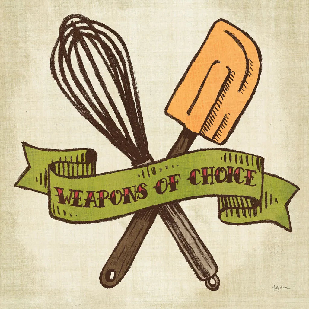 Retro Bakery Color IV by Mary Urban. SKU 15994a. Archival Giclee Fine art print for wall decor.