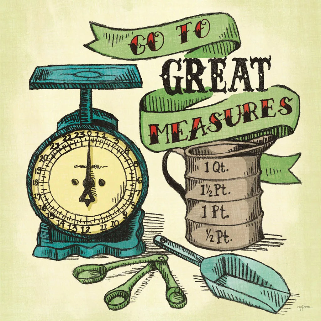 Retro Bakery Green I by Mary Urban. SKU 19192a. Archival Giclee Fine art print for wall decor.