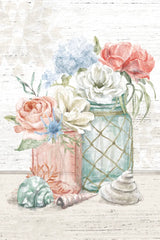 Seaside Petals III v2 by Mary Urban. SKU 67382h. Archival Giclee Fine art print for wall decor.