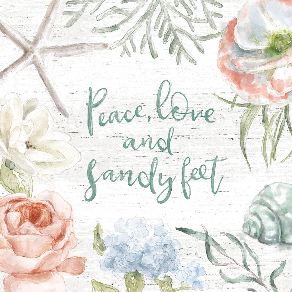 Seaside Petals IV by Mary Urban. SKU 66327a. Archival Giclee Fine art print for wall decor.