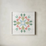 Seaside Petals VI by Mary Urban. Shown in a crisp white glass frame for a clean and minimalist style. Available as an archival giclee rolled canvas, fine art paper, or poster print. SKU 66329a.