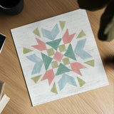 Seaside Petals VII by Mary Urban. Shown as a detailed flat fine art print, highlighting archival giclee quality. Available as an archival giclee rolled canvas, fine art paper, or poster print. SKU 66330a.