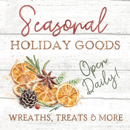 Seasonal Market VI by Mary Urban. SKU 67473a. Archival Giclee Fine art print for wall decor.