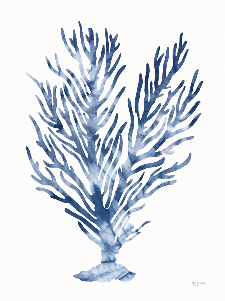 Shibori Coral IV by Mary Urban