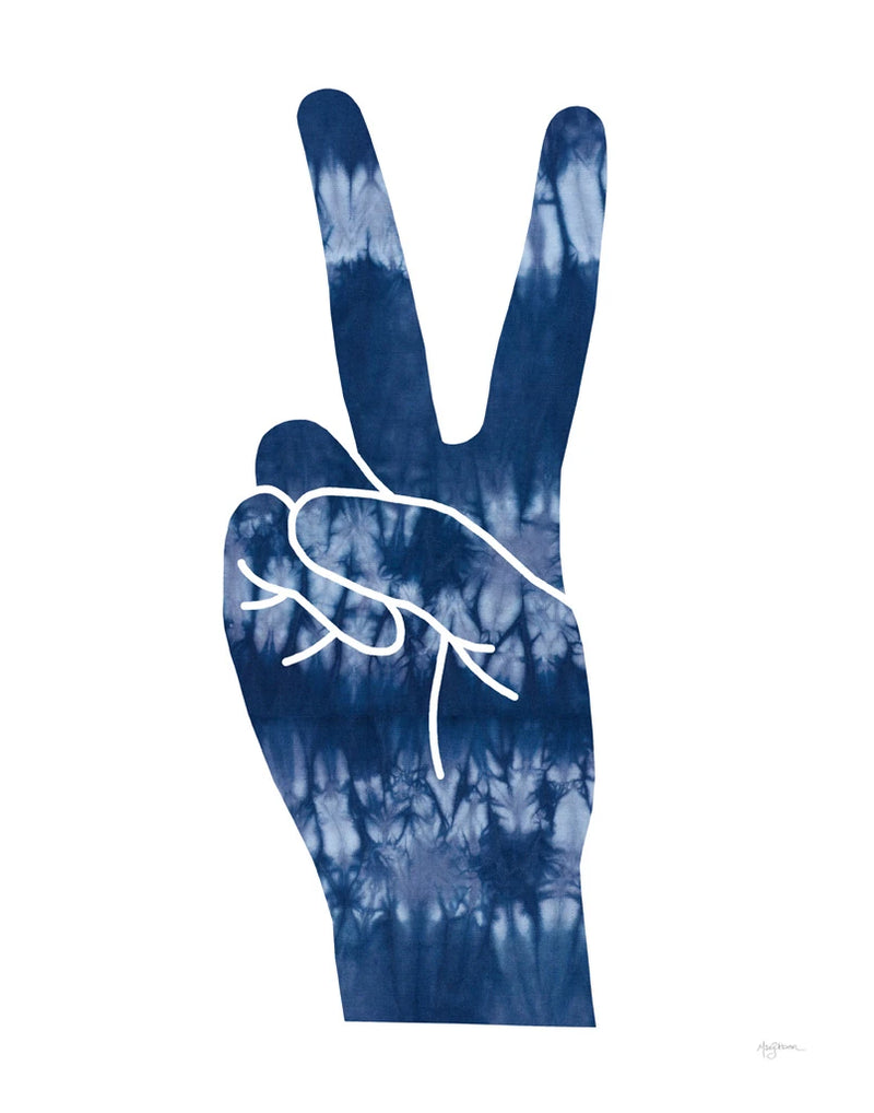 Shibori Peace by Mary Urban
