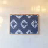 Shiboriscapes III by Mary Urban. shown as a paper print in a natural frame. Available as a archival giclee rolled canvas, fine art paper, or poster print. SKU 73755i.