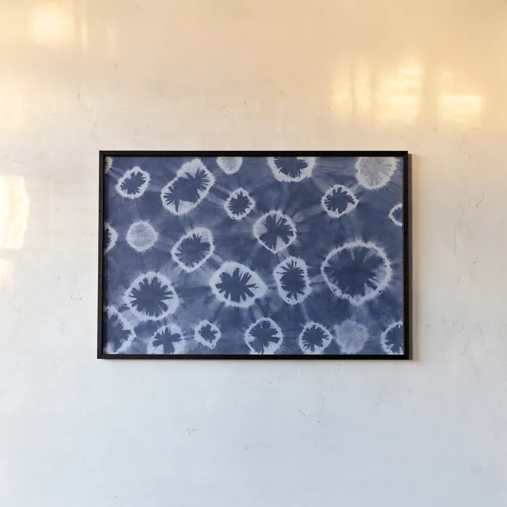 Shiboriscapes IV by Mary Urban. shown as a paper print in a black flame. Available as a archival giclee rolled canvas, fine art paper, or poster print. SKU 73756i.