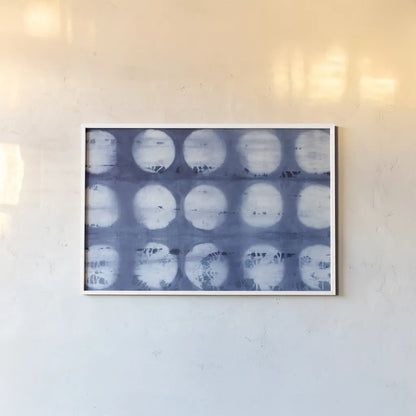 Shiboriscapes VI by Mary Urban. shown as a paper print in a white frame. Available as a archival giclee rolled canvas, fine art paper, or poster print. SKU 73758i.