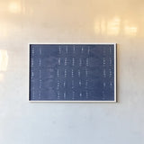 Shiboriscapes VIII by Mary Urban. shown as a paper print in a white frame. Available as a archival giclee rolled canvas, fine art paper, or poster print. SKU 73760i.