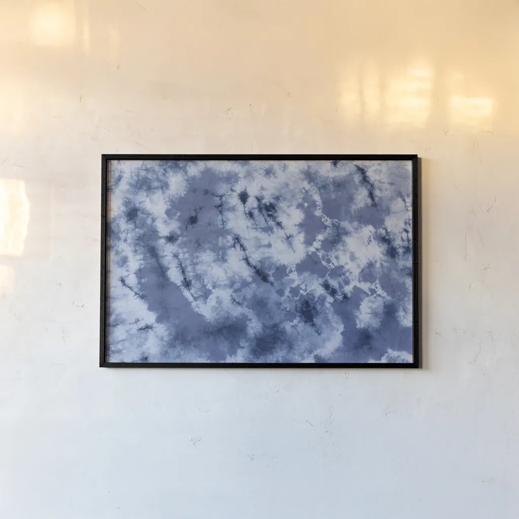 Shiboriscapes X by Mary Urban. shown as a paper print in a black flame. Available as a archival giclee rolled canvas, fine art paper, or poster print. SKU 73762i.