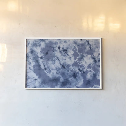 Shiboriscapes X by Mary Urban. shown as a paper print in a white frame. Available as a archival giclee rolled canvas, fine art paper, or poster print. SKU 73762i.