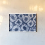 Shiboriscapes XI by Mary Urban. shown as a paper print in a white frame. Available as a archival giclee rolled canvas, fine art paper, or poster print. SKU 73763i.