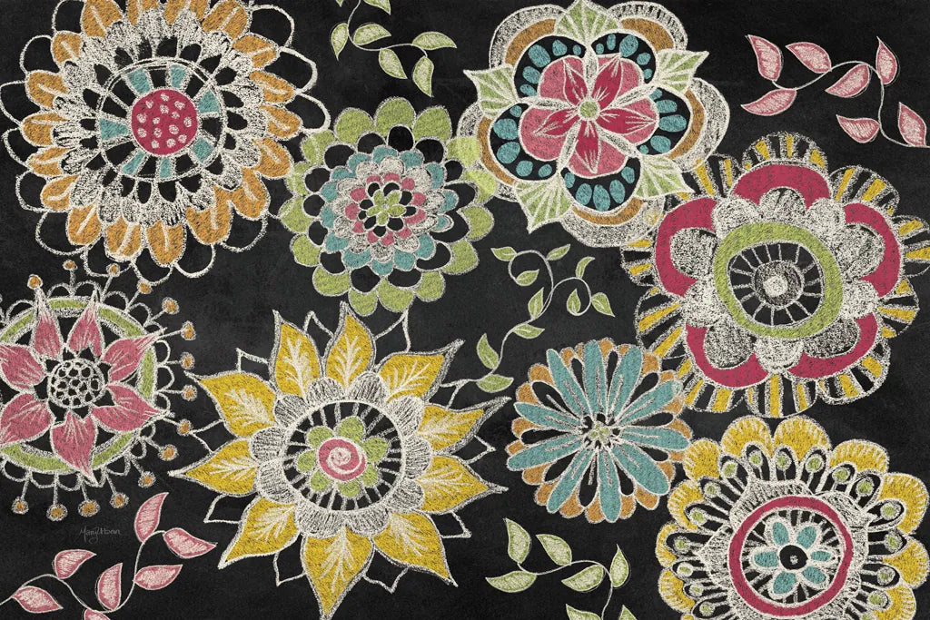 Stay Happy Multi III by Mary Urban. SKU 19845i. Archival Giclee Fine art print for wall decor.