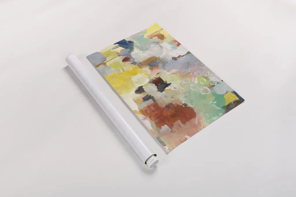 Summer Rising by Mary Urban. shown as a rolled paper print. Available as archival giclee rolled canvas, fine art paper, or poster print. SKU 56263i.