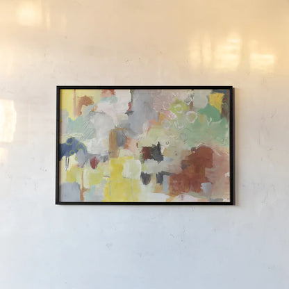 Summer Rising by Mary Urban. shown as a paper print in a black flame. Available as a archival giclee rolled canvas, fine art paper, or poster print. SKU 56263i.