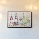 Sweet Vines I by Mary Urban. shown as a paper print in a black flame. Available as a archival giclee rolled canvas, fine art paper, or poster print. SKU 61034i.