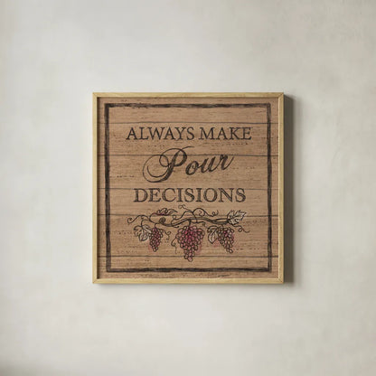 Sweet Vines VI by Mary Urban. Shown in a natural wood glass frame for a timeless modern aesthetic. Available as an archival giclee rolled canvas, fine art paper, or poster print. SKU 61039a.