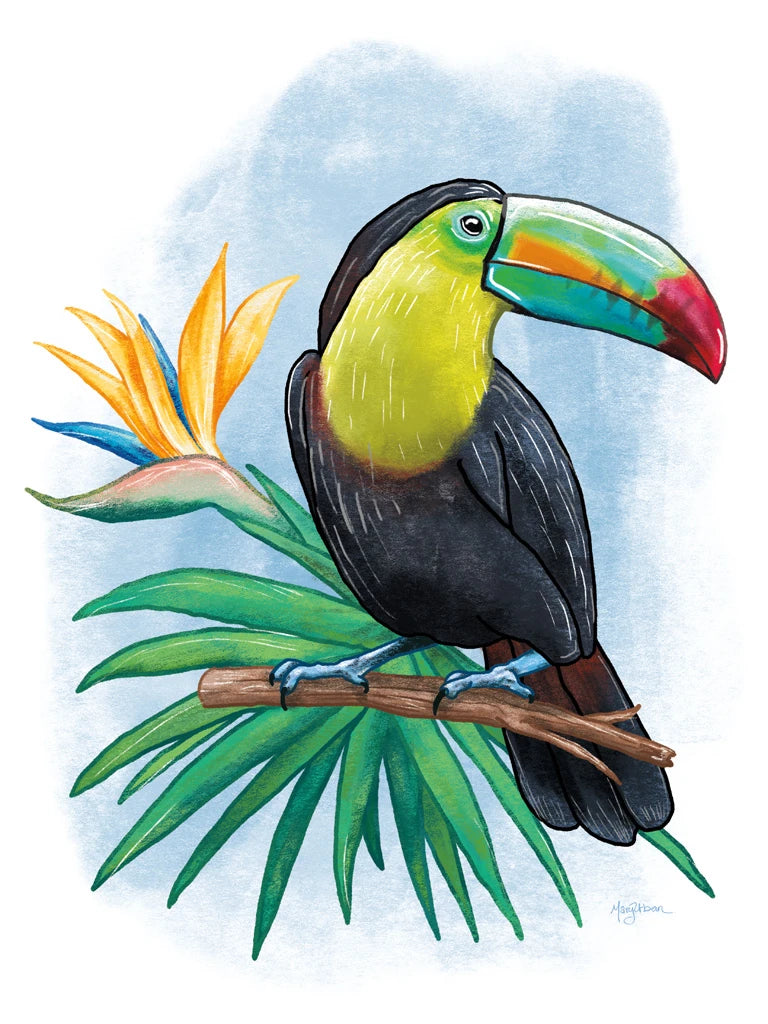 Tropical Flair IV by Mary Urban
