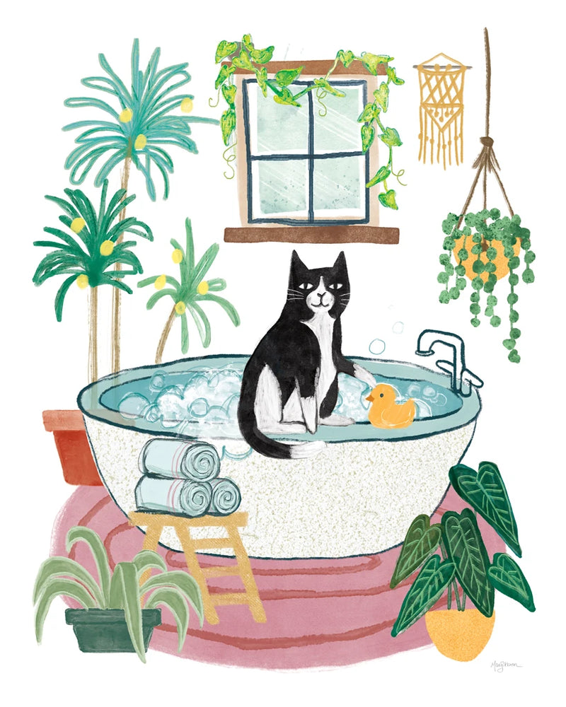 Urban Jungle Bath II by Mary Urban