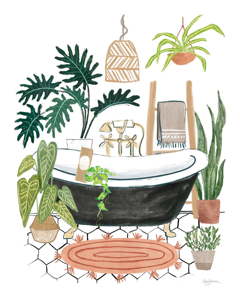 Urban Jungle Bathing II by Mary Urban