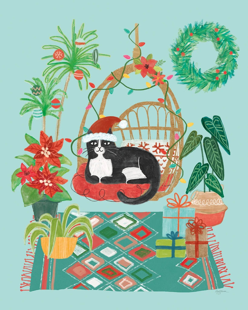 Urban Jungle Christmas I by Mary Urban