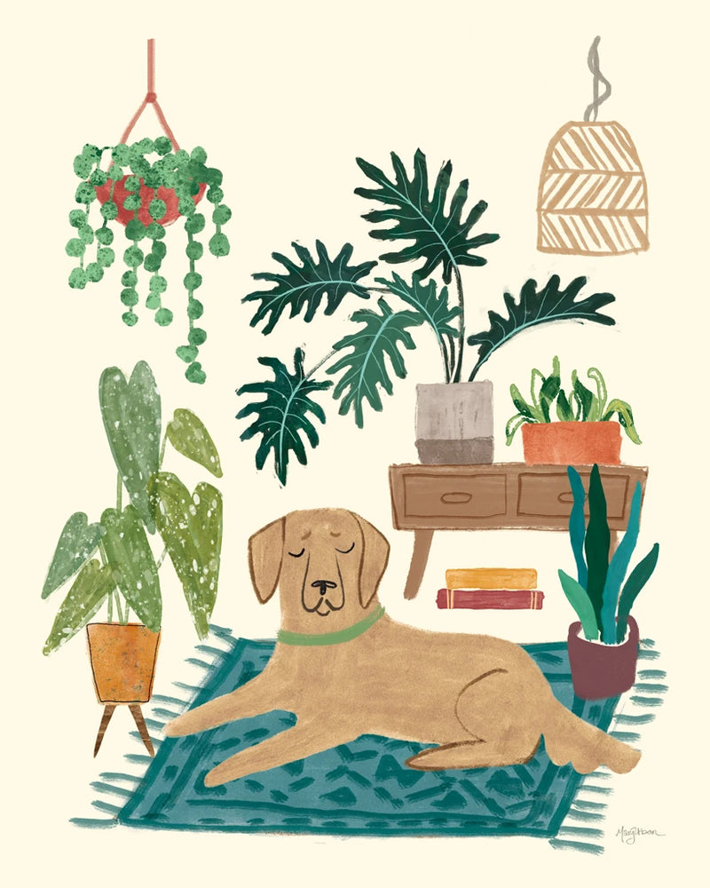 Urban Jungle Dogs I by Mary Urban