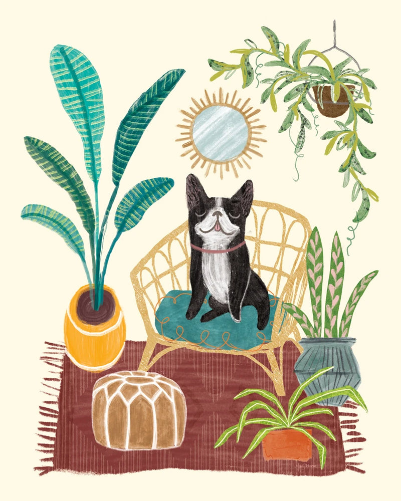 Urban Jungle Dogs II by Mary Urban