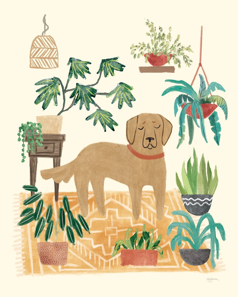 Urban Jungle Dogs III by Mary Urban
