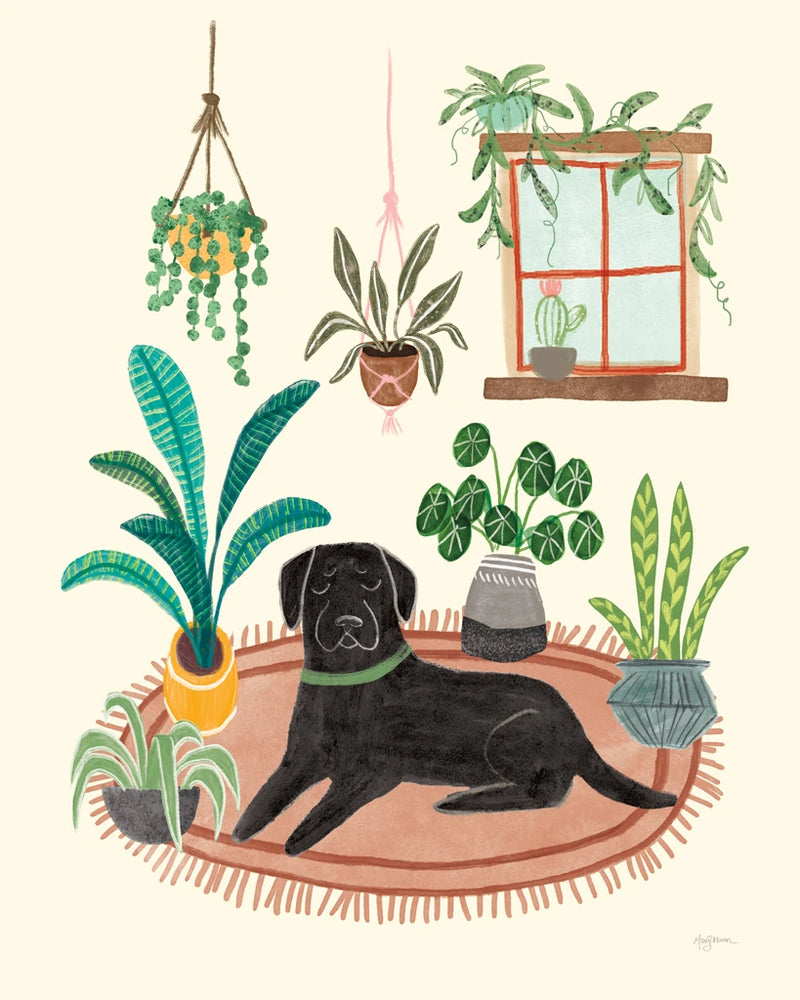 Urban Jungle Dogs VI by Mary Urban