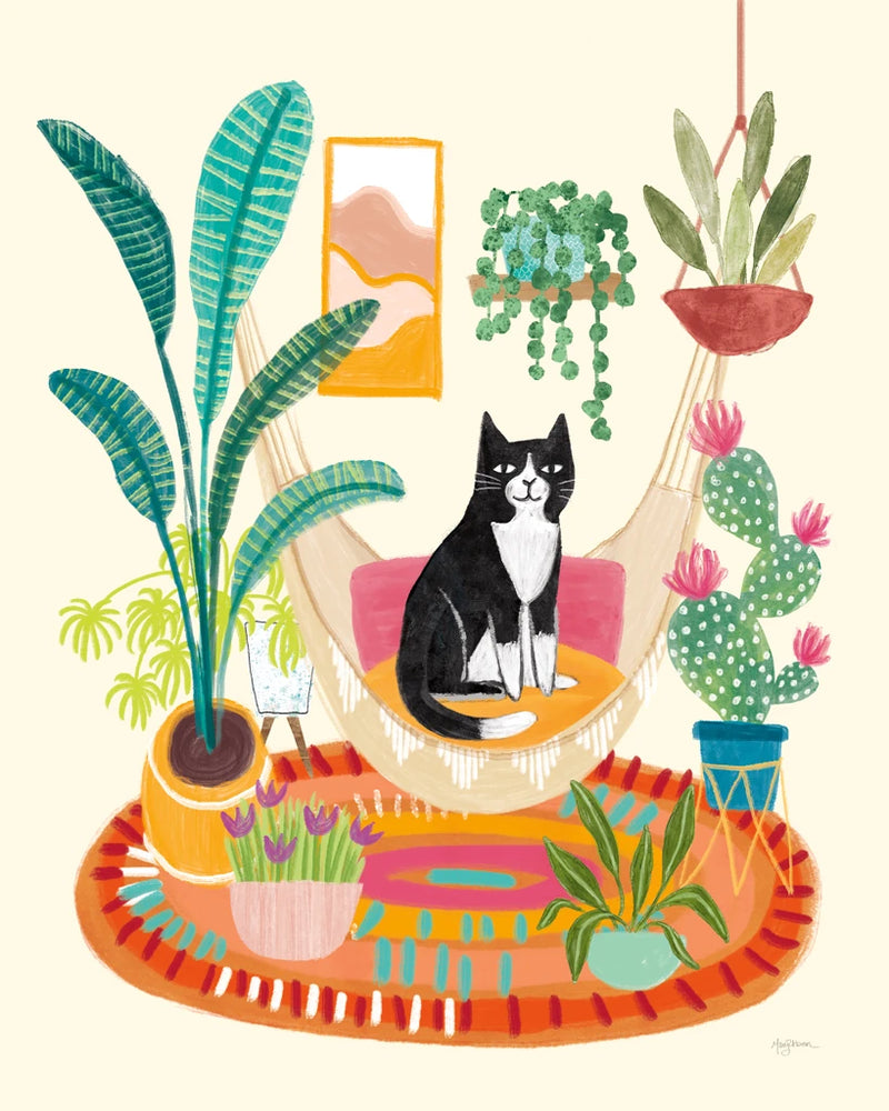 Urban Jungle VII Spring by Mary Urban