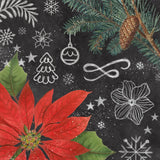 Vintage Holiday Chalk I by Mary Urban. SKU 90145a. Archival Giclee Fine art print for wall decor.