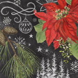 Vintage Holiday Chalk II by Mary Urban. SKU 90146a. Archival Giclee Fine art print for wall decor.