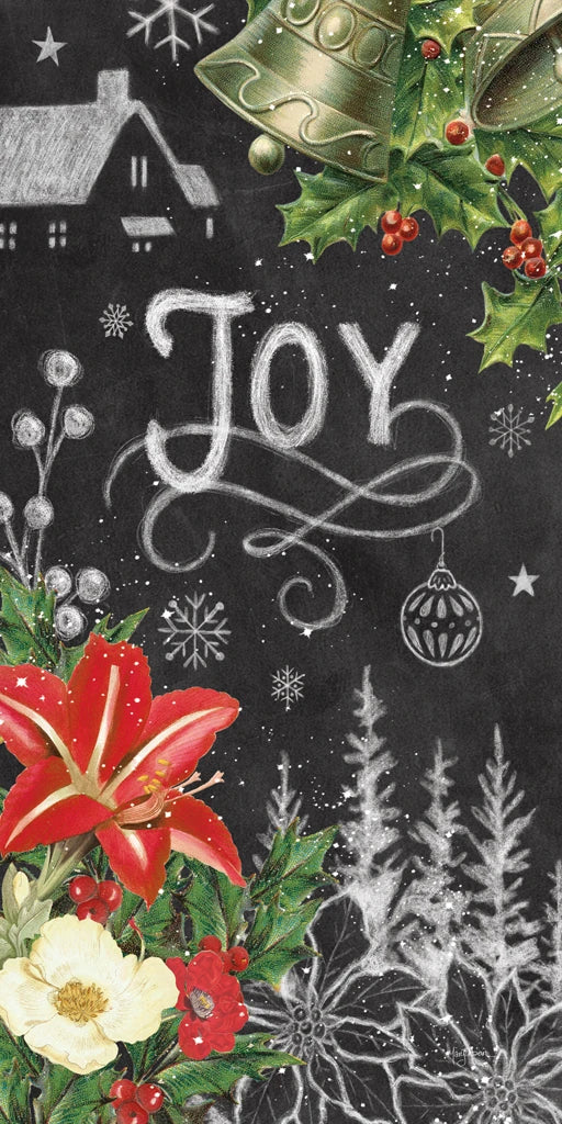 Vintage Holiday Chalk VII by Mary Urban