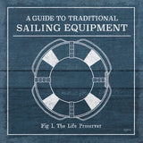 Vintage Sailing Knots X by Mary Urban. SKU 54515a. Archival Giclee Fine art print for wall decor.