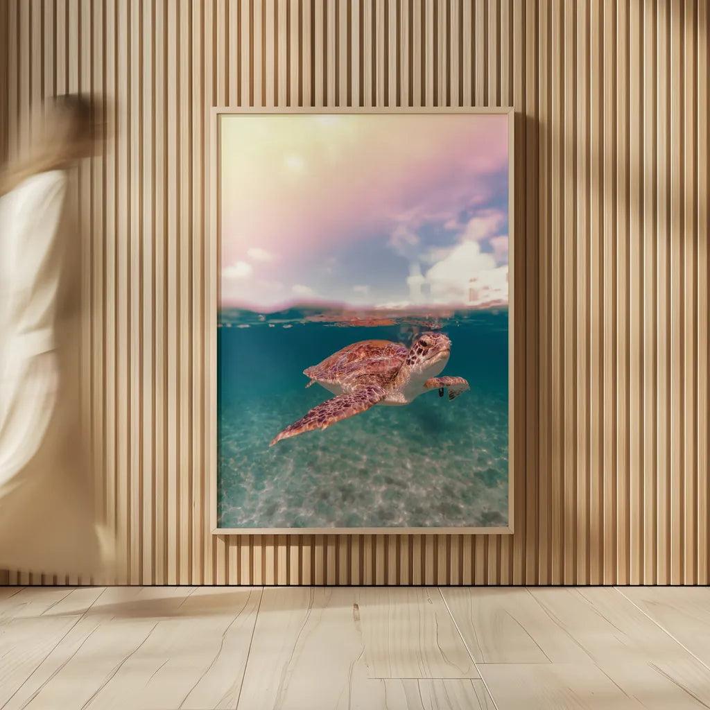 Above and Below by Max Blakesberg Studios. shown as over sized large wall art. Available as an archival giclee rolled canvas, fine art paper, or poster print. SKU 90884h.