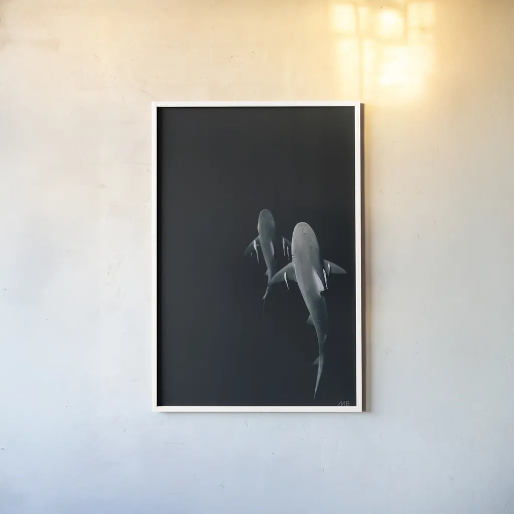 Above the Abyss by Max Blakesberg Studios. shown as a paper print in a white frame. Available as a archival giclee rolled canvas, fine art paper, or poster print. SKU 90883h.