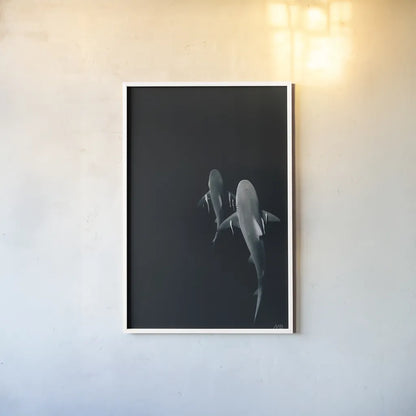 Above the Abyss by Max Blakesberg Studios. shown as a paper print in a white frame. Available as a archival giclee rolled canvas, fine art paper, or poster print. SKU 90883h.