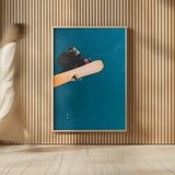 Airtime by Max Blakesberg Studios. shown as over sized large wall art. Available as an archival giclee rolled canvas, fine art paper, or poster print. SKU 92618h.