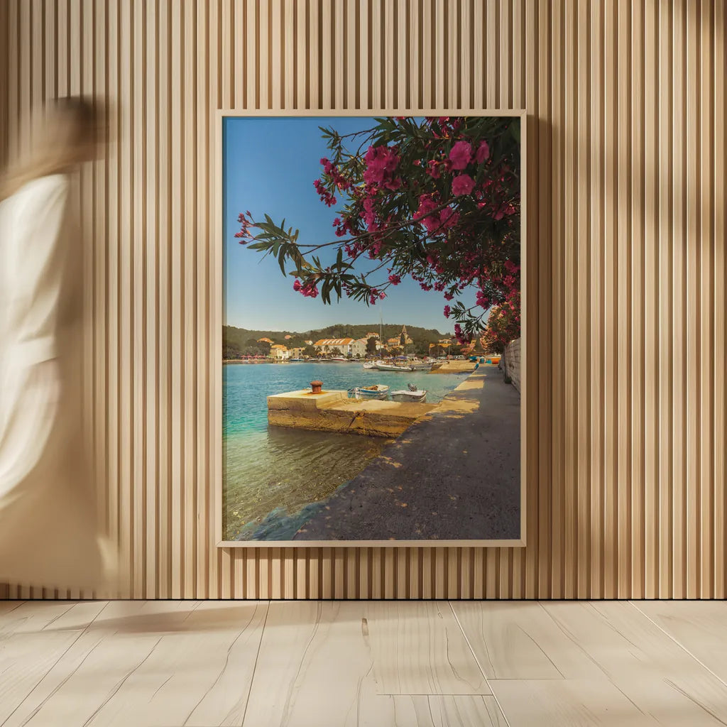 Beauty of Croatia by Max Blakesberg Studios. shown as over sized large wall art. Available as an archival giclee rolled canvas, fine art paper, or poster print. SKU 90981h.
