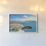 Blowing Bubbles by Max Blakesberg Studios. shown as a paper print in a white frame. Available as a archival giclee rolled canvas, fine art paper, or poster print. SKU 92805i.