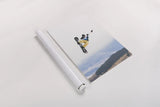 Catching Air by Max Blakesberg Studios. shown as a rolled paper print. Available as archival giclee rolled canvas, fine art paper, or poster print. SKU 91387h.