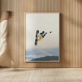 Catching Air by Max Blakesberg Studios. shown as over sized large wall art. Available as an archival giclee rolled canvas, fine art paper, or poster print. SKU 91387h.